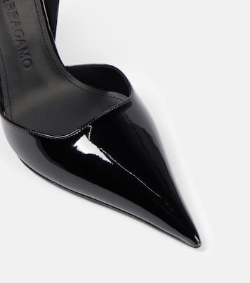 Chaussures compensées en cuir verni | Ferragamo