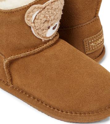 Bottines Teddy Bear en daim | Monnalisa