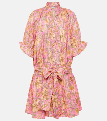 Vestido corto de mezcla de algodón | Juliet Dunn