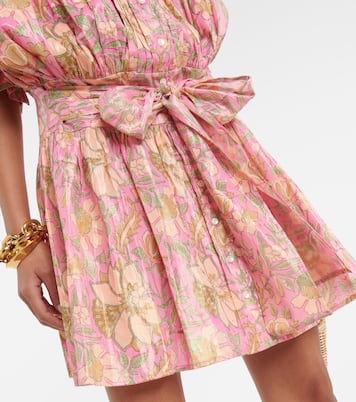 Vestido corto de mezcla de algodón | Juliet Dunn