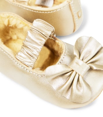 Baby Ballerinas Neni aus Metallic-Leder | Donsje