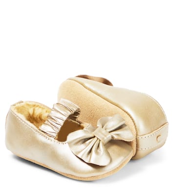 Baby Ballerinas Neni aus Metallic-Leder | Donsje