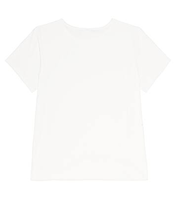 Camiseta en jersey de mezcla de algodón | Versace Kids