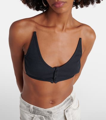 Cotton jersey bralette | Y/Project