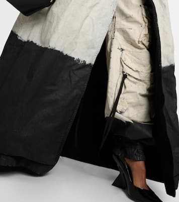 Gabardina de denim revestido | The Attico