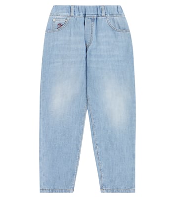 Jeans bordados | Brunello Cucinelli Kids
