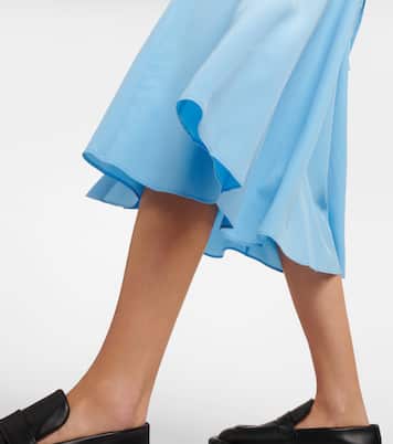 Vestido camisero Diane de crepé de seda | Joseph