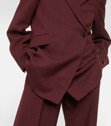 Blazer Azul in lana vergine | The Row