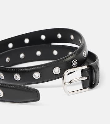 Cinturón de piel adornado | Toteme