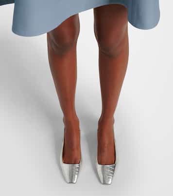 Pumps slingback Ginza in pelle stampata | Aquazzura