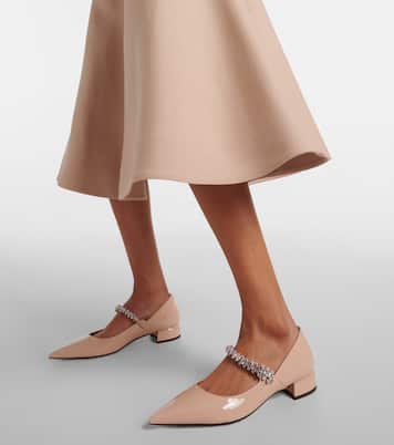 Bing 25 embellished patent leather pumps | Jimmy Choo