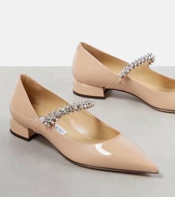 Bing 25 embellished patent leather pumps | Jimmy Choo
