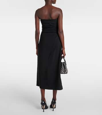 Abito midi Shira in crêpe  | Proenza Schouler