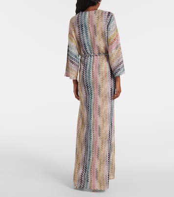 Maxikleid aus Häkelstrick | Missoni