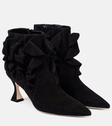Bottines Pompa en daim | Manolo Blahnik