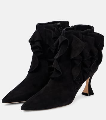 Bottines Pompa en daim | Manolo Blahnik