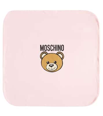 Bébé – Couverture Teddy Bear en coton | Moschino Kids