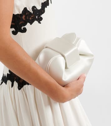 Clutch Soft Demi in raso | Gabriela Hearst