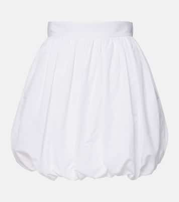 Minifalda de popelín de algodón | Dolce&Gabbana