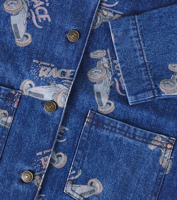 Veste Magot imprimée en jean | Konges Sløjd