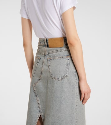 Jupe longue en jean | MM6 Maison Margiela