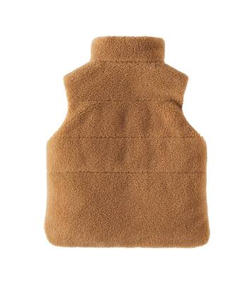 Colbricon reversible teddy down vest | Moncler Enfant