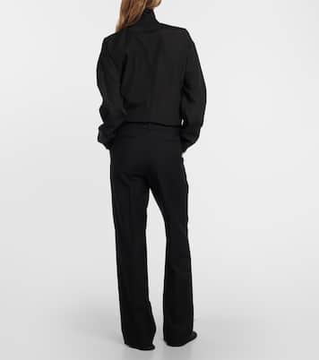 Albereta virgin wool flared pants | The Row