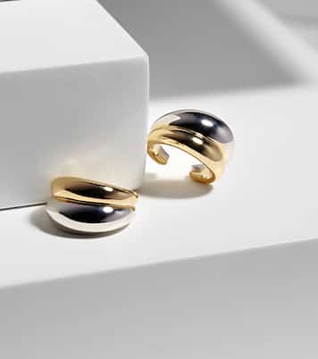 Boucles d'oreilles Chavez en plaqué or et rhodié | Jennifer Fisher
