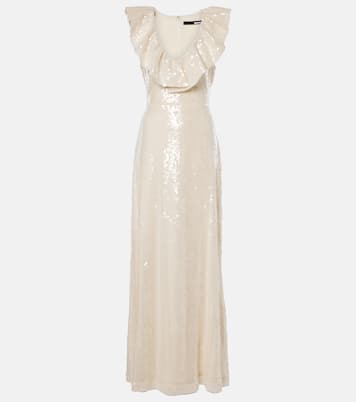Maxikleid mit Pailletten | Rotate