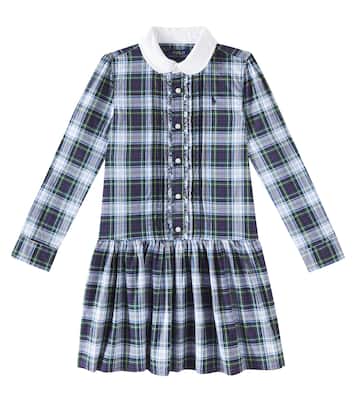 Abito in popeline di cotone a quadri | Polo Ralph Lauren Kids