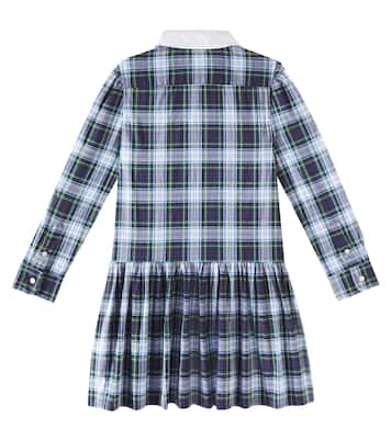 Abito in popeline di cotone a quadri | Polo Ralph Lauren Kids