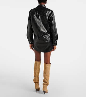 Abito corto Ayali in similpelle | Marant Etoile