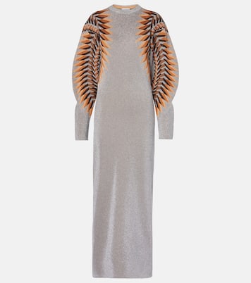Abito lungo in jacquard | Rabanne