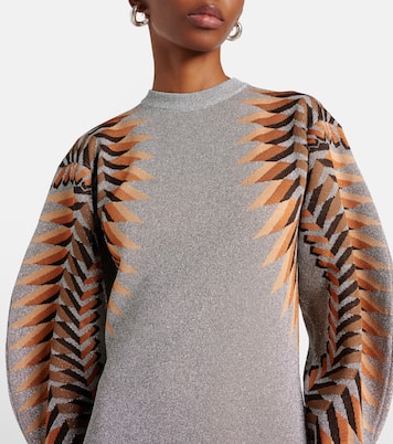 Abito lungo in jacquard | Rabanne