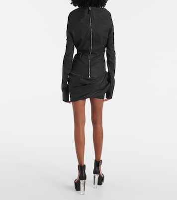 Top drapeado de mezcla de algodón | Rick Owens