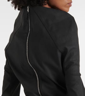 Top drapeado de mezcla de algodón | Rick Owens