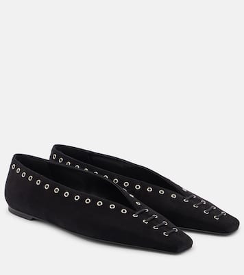 Ballerines en daim | Toteme
