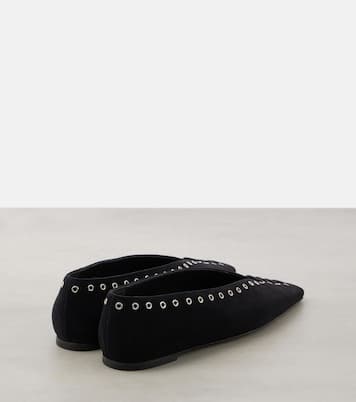 Ballerines en daim | Toteme
