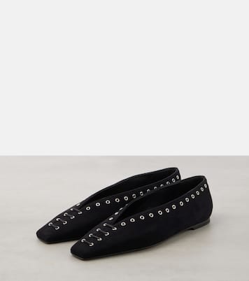 Ballerines en daim | Toteme