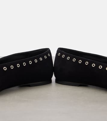 Ballerines en daim | Toteme
