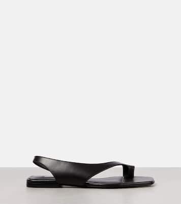 Sandalen aus Leder | Toteme