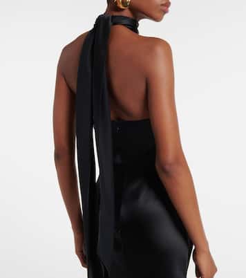 Robe Chilton aus Satin | Ralph Lauren Collection