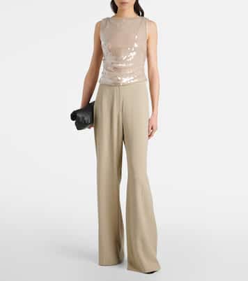 Eton sequined top | Staud
