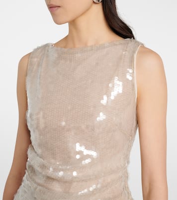 Eton sequined top | Staud