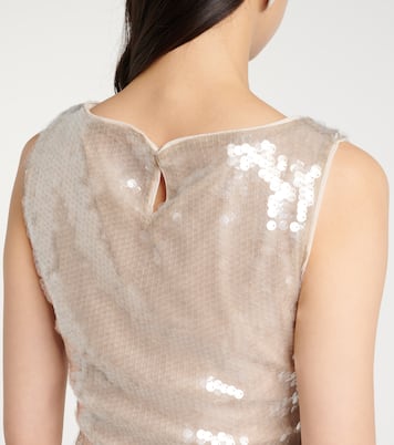 Eton sequined top | Staud