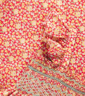 Abito Frances in cotone a punto smock | Bonpoint