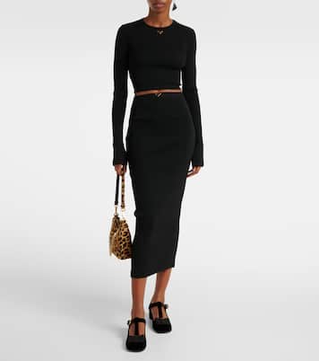 Ballerines Mary Jane en velours | Prada