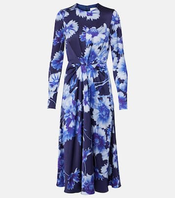 Abito midi con stampa | Erdem