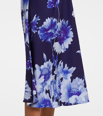 Abito midi con stampa | Erdem