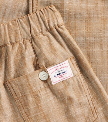 Pantaloni Connell in chambray | Bonpoint